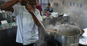 Cooks spice things up for soup challenge as South Africa marks Mandela Day