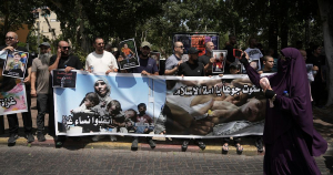 Protesters in Jaffa demand humanitarian aid for Gaza, end to war
