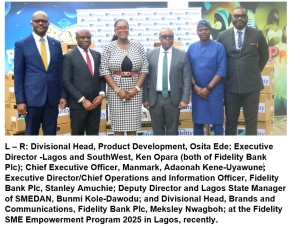 Fidelity Bank empowers SMEs with Business Management Systems