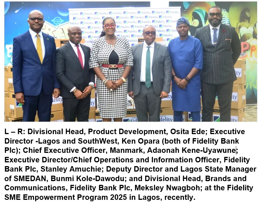 Fidelity Bank empowers SMEs with Business Management Systems