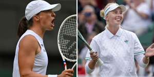 Iga Swiatek vs Clara Tauson - Image Source: Getty