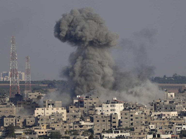 Israeli airstrikes kill dozens in central Gaza Strip — Daily Nigerian