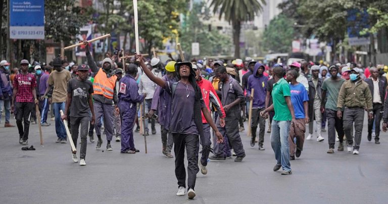 Funeral held for Kenyan blogger whose death in police custody sparked violent protests