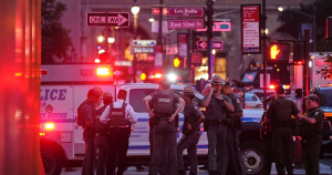 At least 5 dead, including gunman, at office building in New York shooting
