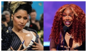 I turned down your collaboration request twice - SZA replies Nicki Minaj
