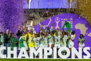 Super Falcons arrive in Abuja after 10th WAFCON title win — Daily Nigerian