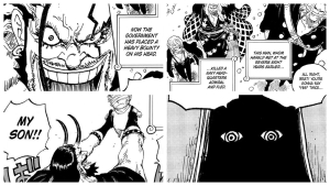 The confirmed content of One Piece chapter 1155 (Image via Shueisha)