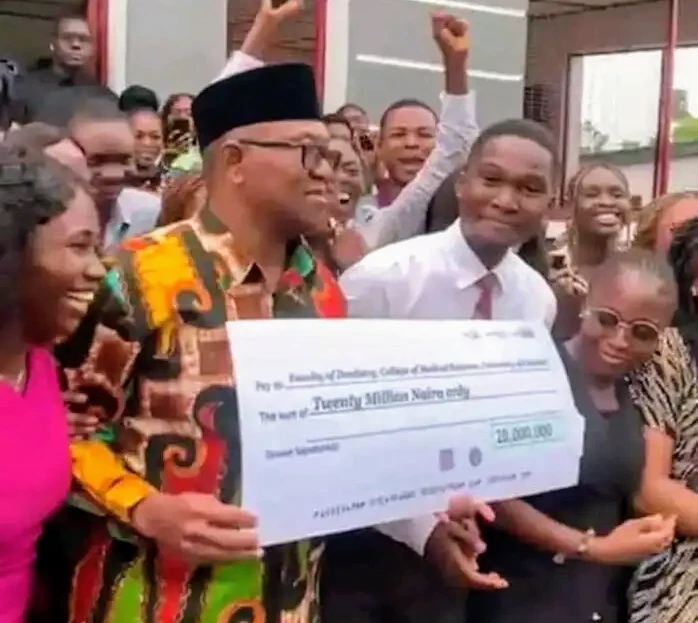 Peter Obi donates N20m to UniCal dentistry department — Daily Nigerian