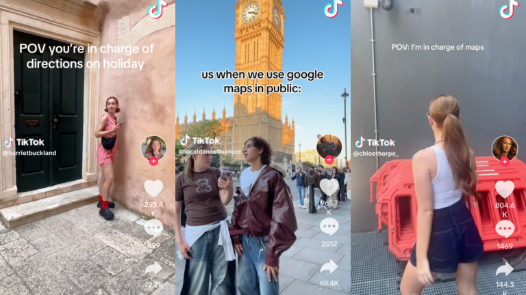 TikTok's 'Google Maps Girl' trend has us lost and strutting to Charli xcx