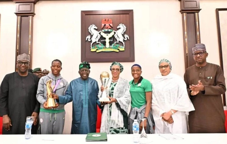 Tinubu rewards Super Falcons’ WAFCON triumph — Daily Nigerian