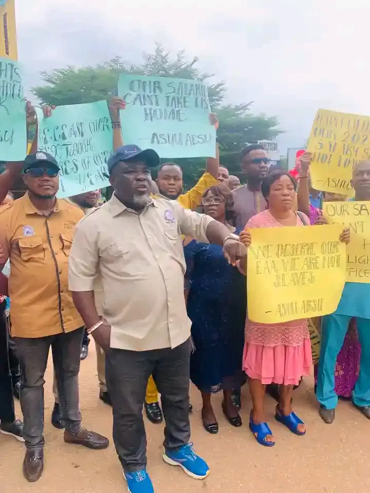 Address our plight now or expect strike - ASUU members tell Federal, Abia govt