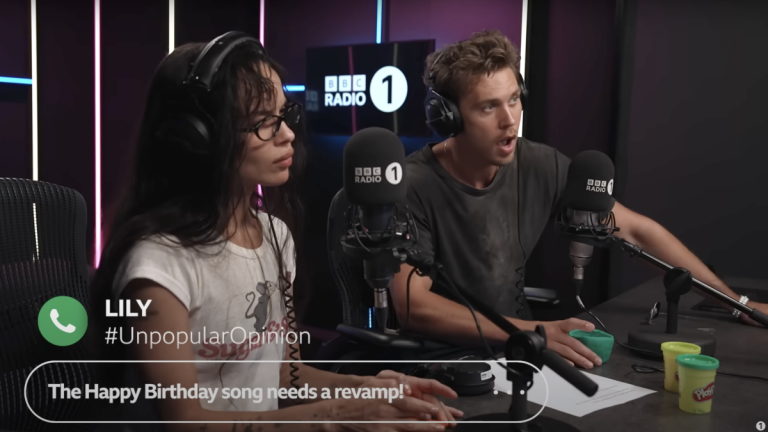 Austin Butler and Zoë Kravitz respond to unpopular opinions from radio callers