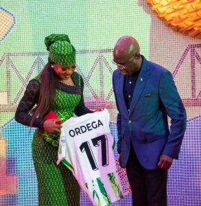 WAFCON: Benue governor rewards Ordega with N50m, house