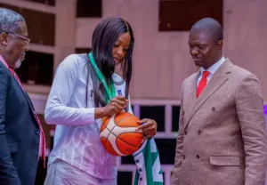 AfroBasket: Ebonyi governor gifts D'Tigress star Ejiofor N30m, apartment