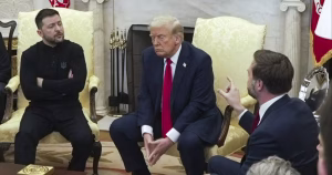 Zelensky brings backup in first White House visit since Trump shouting match