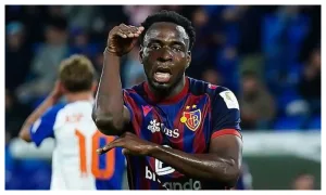 Transfer: Fulham track Nigerian striker, Otele
