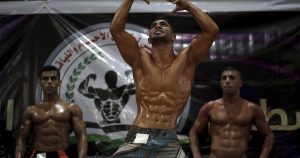 Gazan bodybuilders struggle to keep up form amid ongoing war