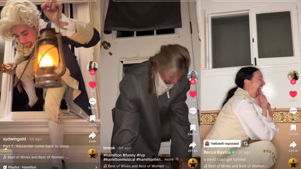 TikTok’s latest obsession? 'Hamilton’s' 'Best of Wives and Best of Women'