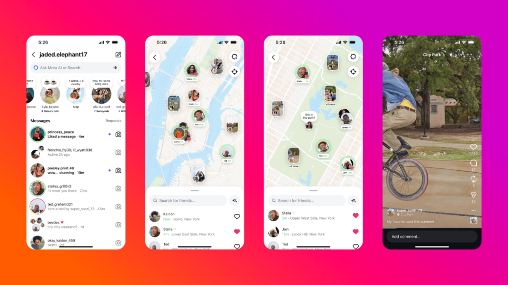 Instagram Debuts Map to Share Locations with Privacy Controls Instagram's new Map feature lets you track friends in real-time