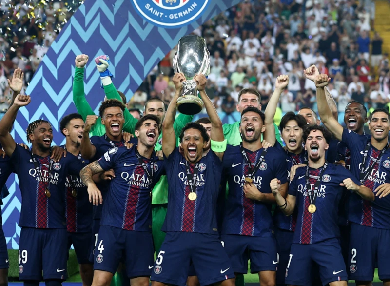 UEFA Super Cup: PSG produce stunning comeback to beat Tottenham