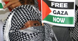 Kenyans rally in solidarity with Palestinians in Gaza