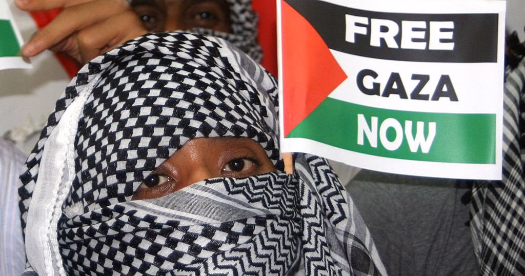 Kenyans rally in solidarity with Palestinians in Gaza