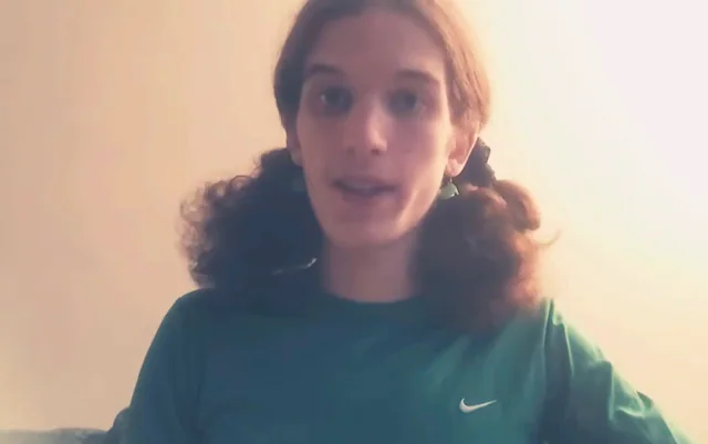Gunman Robin Westman seen in a video from 2021.