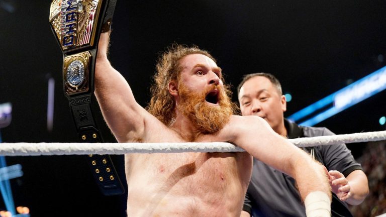 Sami Zayn is the new United States Champion! [Image credit: WWE.com]