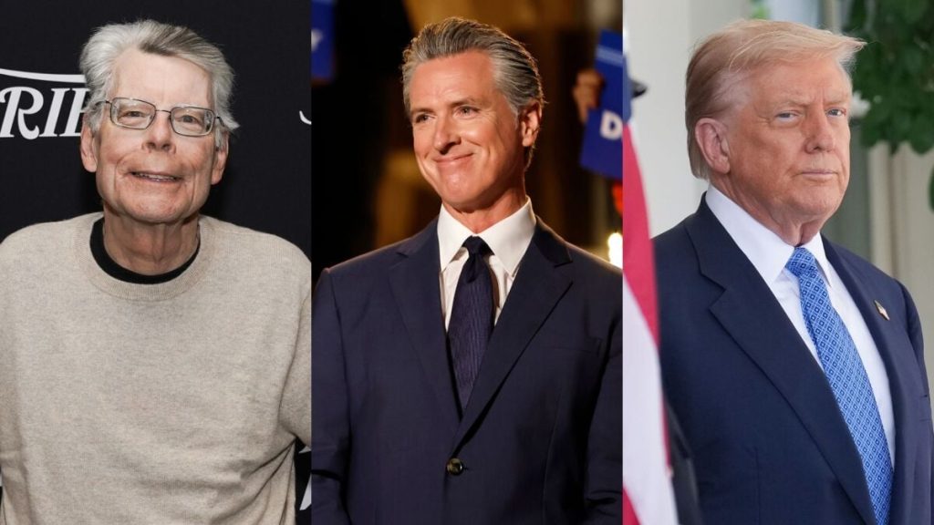 Stephen King weighs in on Gavin Newsom trolling Trump