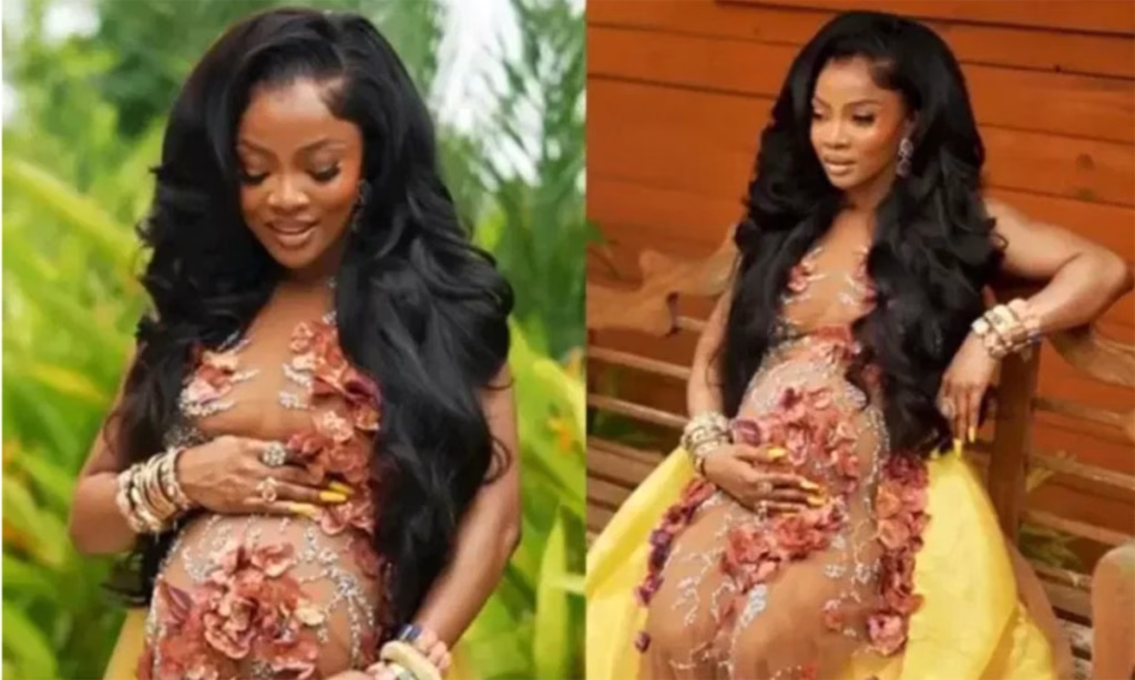 'My highest calling ever' - Toke Makinwa announces first pregnancy