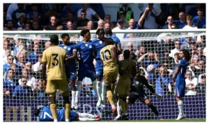 EPL: Why VAR cancelled Eze's free-kick goal against Chelsea