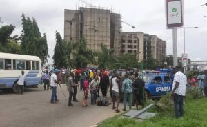 Visually-impaired persons block Lagos airport roads — Daily Nigerian