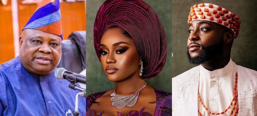 Governor Adeleke travels to U.S. for Davido’s wedding