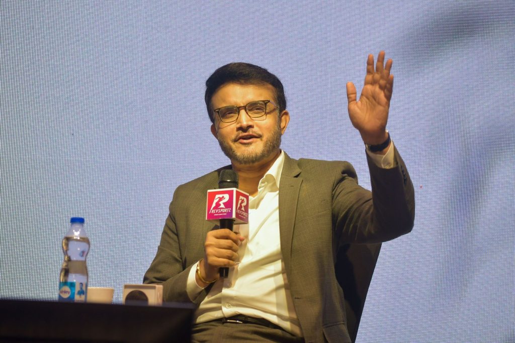 AB de Villiers reveals Sourav Ganguly coaching news Sourav Ganguly In Kolkata. - Source: Getty