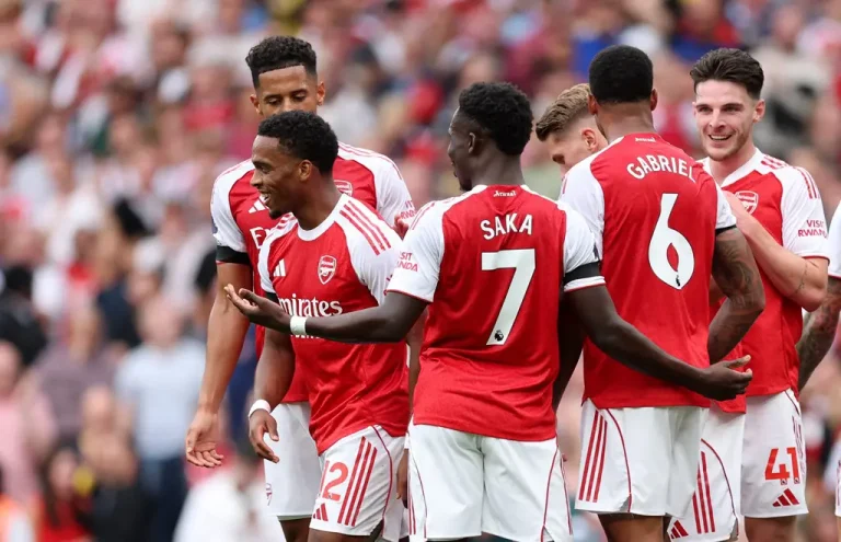 EPL table: Arsenal go top with 3-0 win over Nottingham Forest