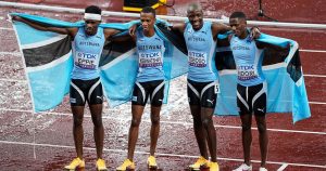 Botswana honors historic win with new holiday for first gold in World Athletics