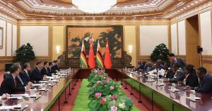 Xi Jinping and Emmerson Mnangagwa announce upgraded bilateral relations