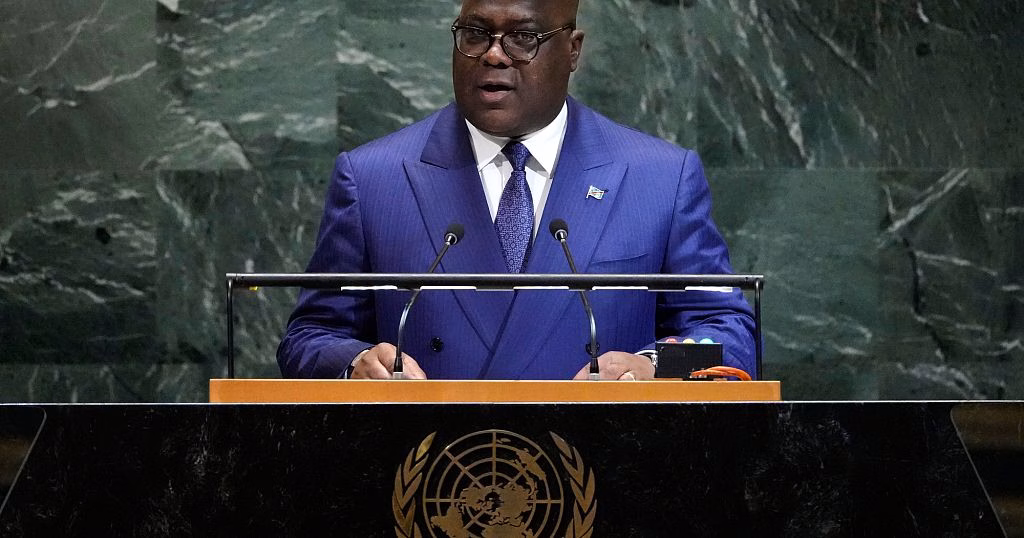 DRC President Tshisekedi urges UN to recognize "silent genocide" in eastern Congo
