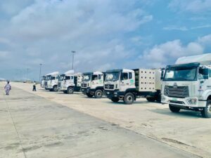 [UPDATED] Dangote’s CNG Trucks Begin Product Loading At Refinery