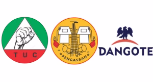TUC Backs PENGASSAN As Dispute With Dangote Refinery Deepens • Channels Television