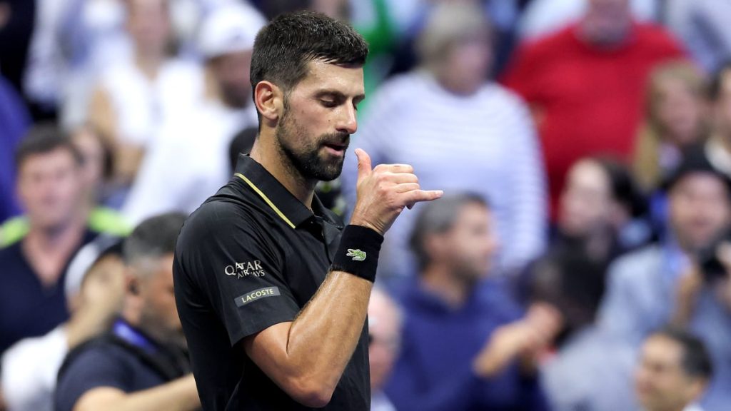 Novak Djokovic celebrates U.S. Open win with 'KPop Demon Hunters' dance