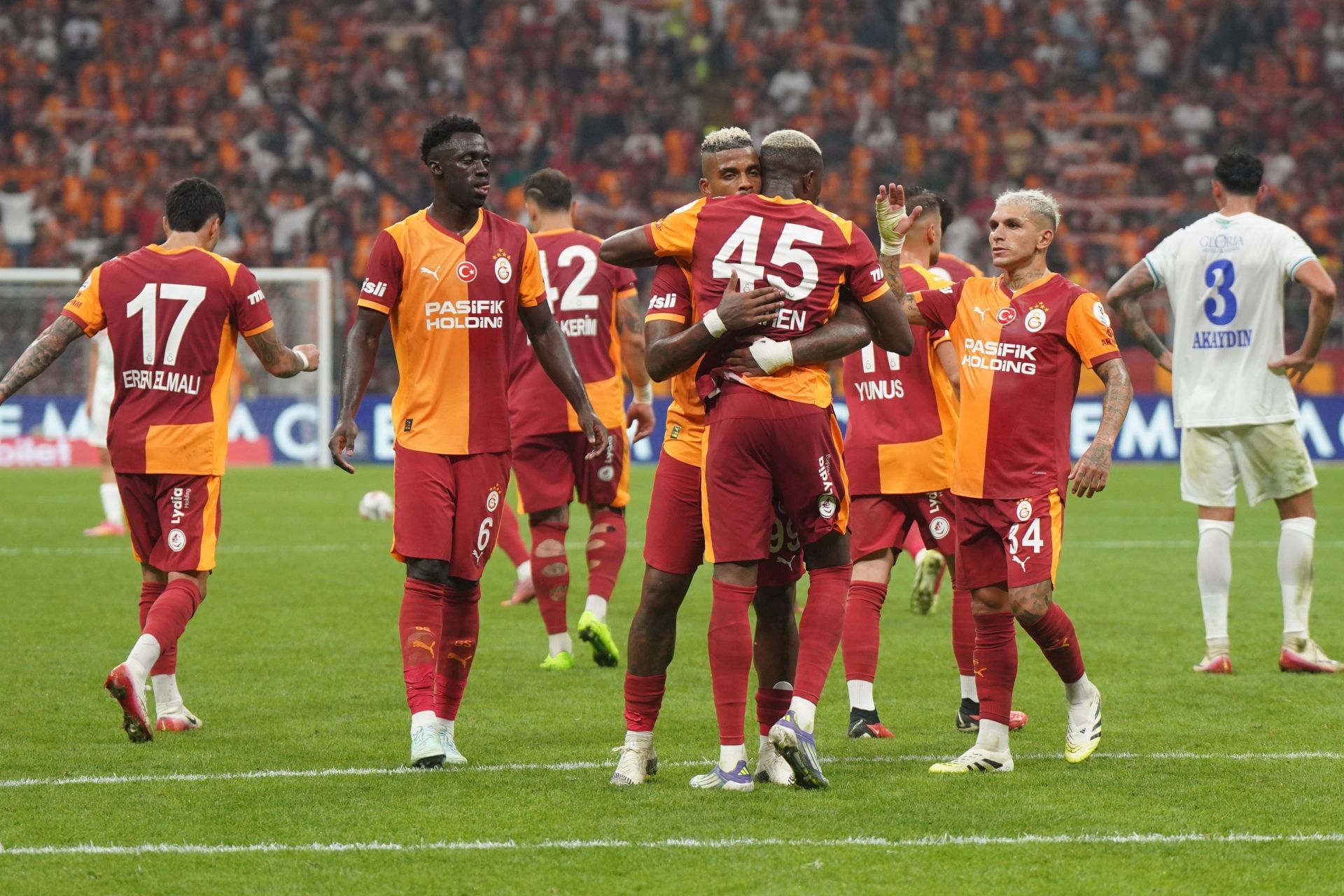 Vivid Galatasaray 5-2 Juventus: Turkish Champions Take Charge After Second-half Fightback Design Illustration Vivid Galatasaray 5-2 Juventus: Turkish Champions Take Charge After Second-half Fightback Design Illustration