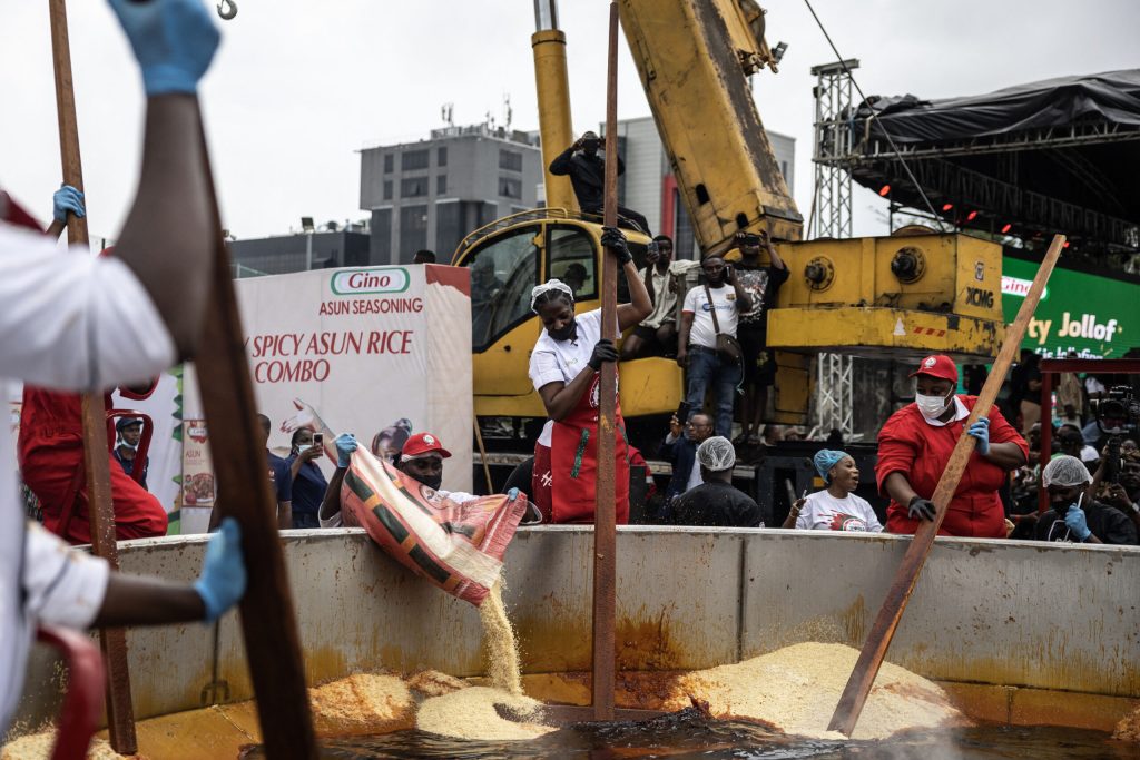 Hilda Baci completes world record attempt for largest pot of jollof rice