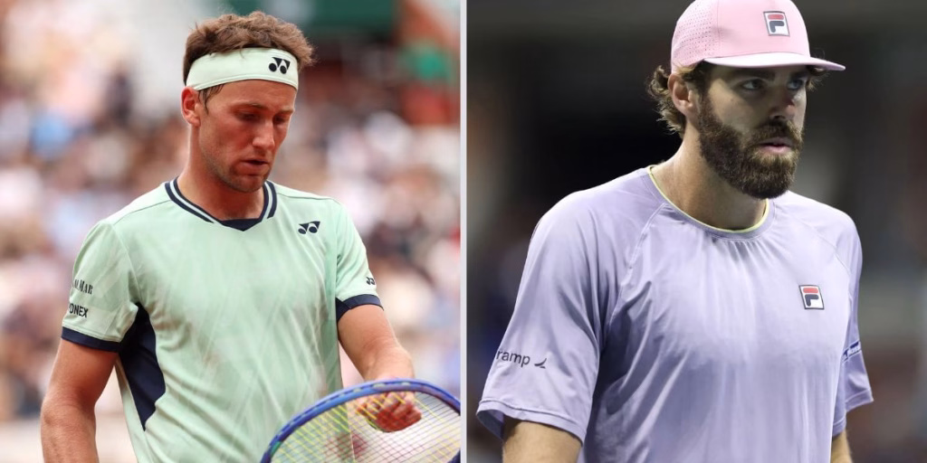 Casper Ruud vs Reilly Opelka - Image Source: Getty