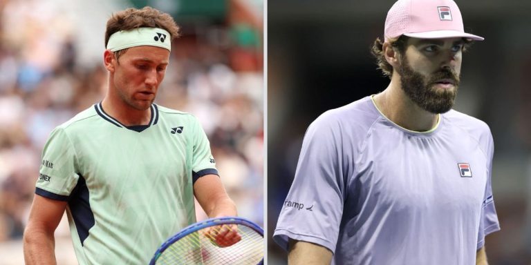 Casper Ruud vs Reilly Opelka - Image Source: Getty