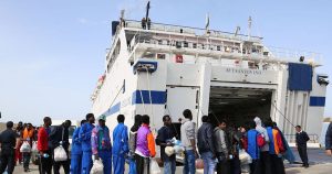 Libya’s coast guard accused of firing at humanitarian ship in distress mission