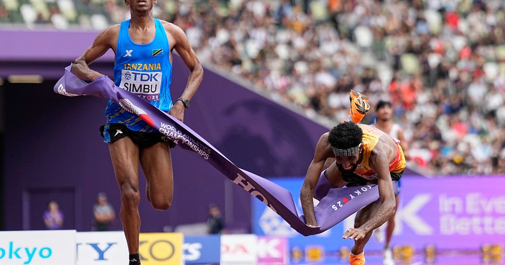 Simbu wins historic photo finish to claim Tanzania’s first World Championship gold
