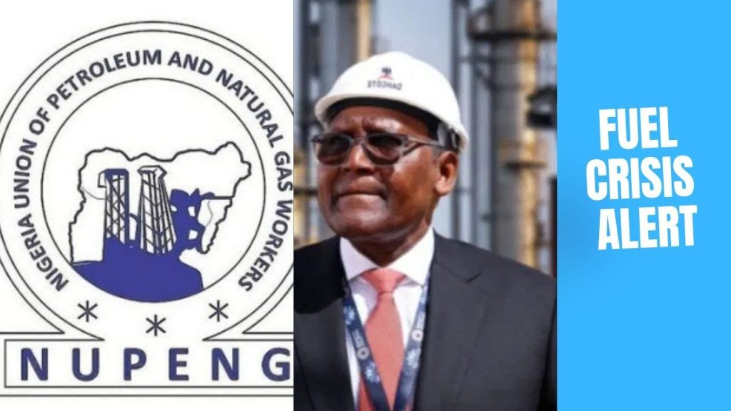 NUPENG, Dangote battle: Fuel transporters shut down petrol distribution nationwide