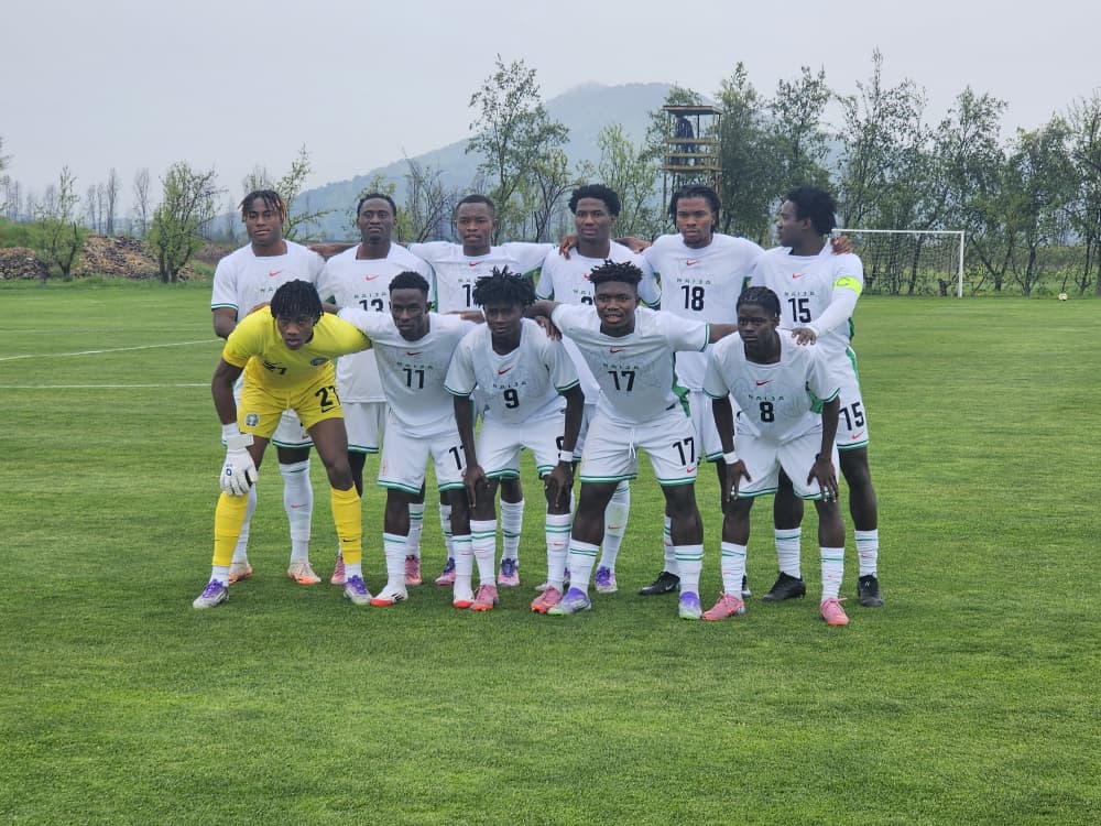 Flying Eagles draw with Chile in pre- lWorld Cup friendly