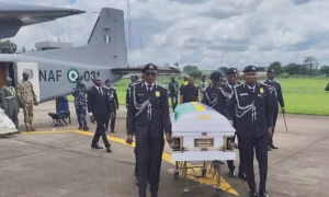 Arase’s remains arrive Benin amid tears, tributes — Daily Nigerian